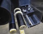 Used Label-Aire 2111M Pressure Sensitive Spot Blow On Labeler